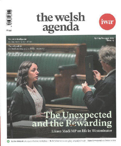 Clawr llyfr / Book cover: The Welsh Agenda, Issue 74 (Spring/Summer 2025)