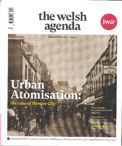 Clawr llyfr / Book cover: The Welsh Agenda, Issue 75 (Autumn/Winter 2025)