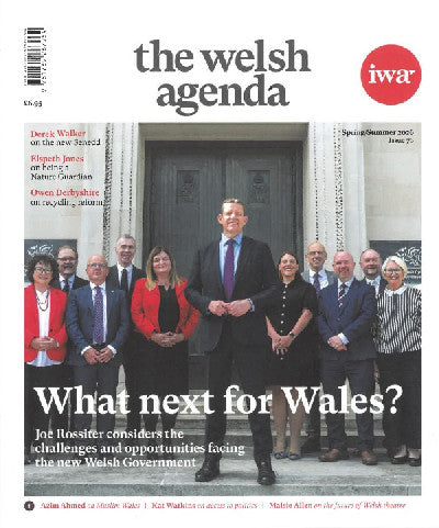 Clawr llyfr / Book cover: The Welsh Agenda, Issue 76 (Spring/Summer 2026)
