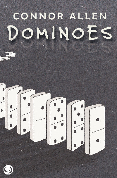 Clawr llyfr / Book cover: Dominoes