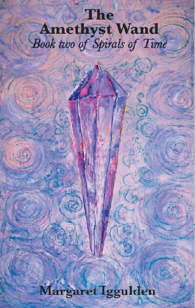 Clawr llyfr / Book cover: The Amethyst Wand