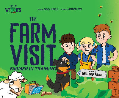 Clawr llyfr / Book cover: Farmer in Training: The Farm Visit