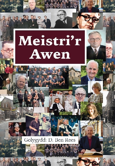 Clawr llyfr / Book cover: Meistri'r Awen