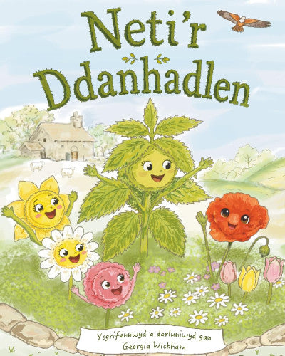 Clawr llyfr / Book cover: Neti'r Ddanhadlen