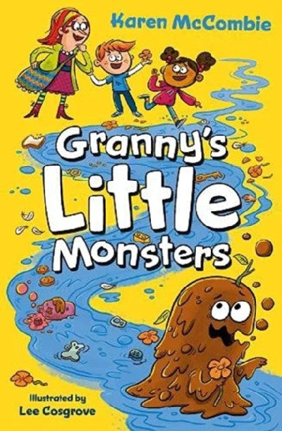 Clawr llyfr / Book cover: Granny's Little Monsters
