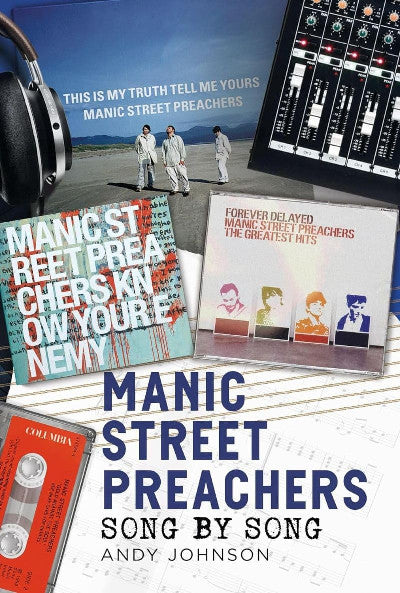 Clawr llyfr / Book cover: Manic Street Preachers - Song by Song