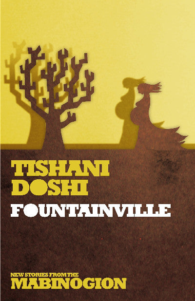 Clawr llyfr / Book cover: New Stories from the Mabinogion: Fountainville
