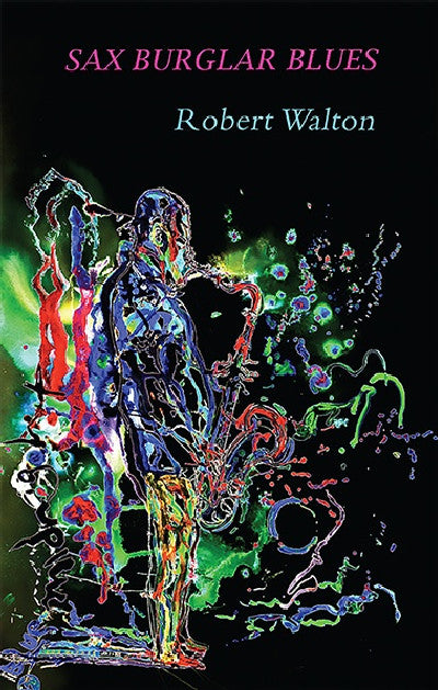 Clawr llyfr / Book cover: Sax Burglar Blues