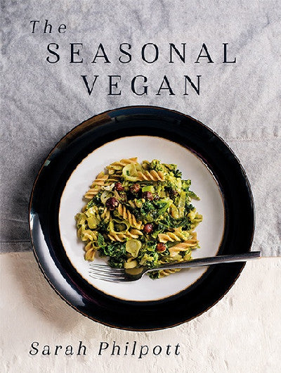 Clawr llyfr / Book cover: Seasonal Vegan, The