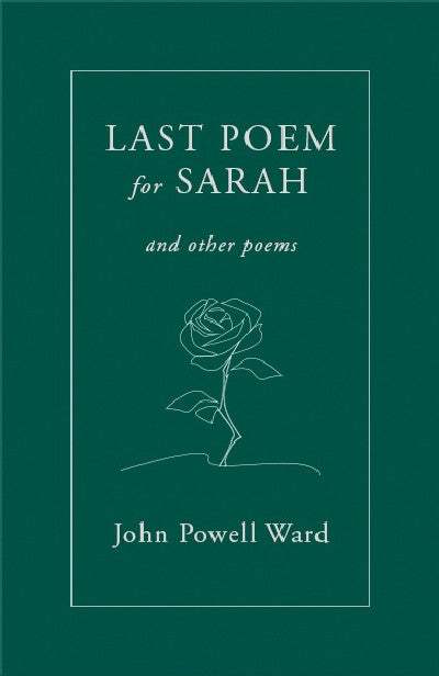Clawr llyfr / Book cover: Last Poem for Sarah — And Other Poems