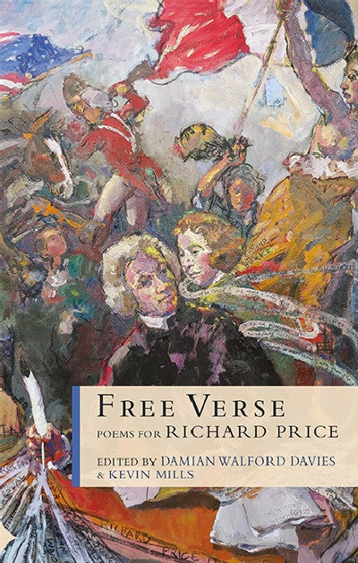 Clawr llyfr / Book cover: Free Verse — Poems for Richard Price