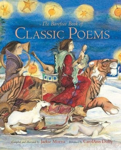 Clawr llyfr / Book cover: Barefoot Book of Classic Poems, The
