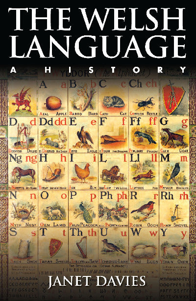 Clawr llyfr / Book cover: Welsh Language, The - A History — A History