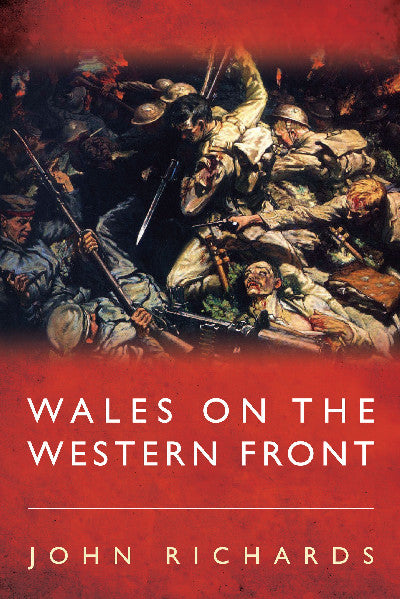 Clawr llyfr / Book cover: Wales on the Western Front