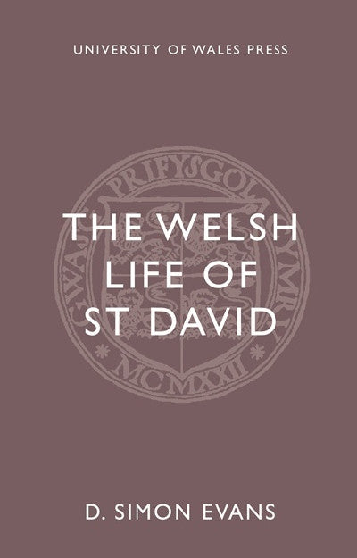 Clawr llyfr / Book cover: Welsh Life of St David, The