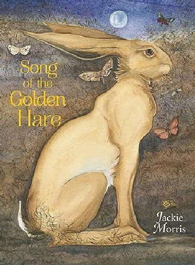 Clawr llyfr / Book cover: Song of the Golden Hare