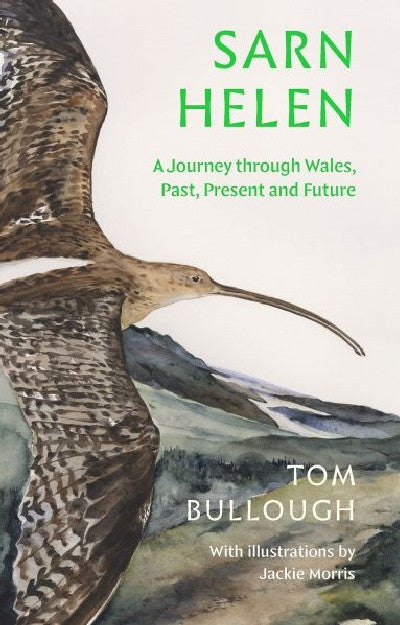 Clawr llyfr / Book cover: Sarn Helen: A Journey Through Wales, Past, Present and Future