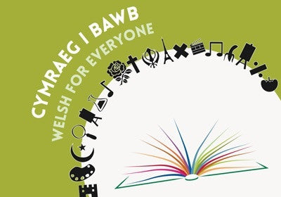 Clawr llyfr / Book cover: Cymraeg i Bawb — Cardiau Iaith i'r Boced