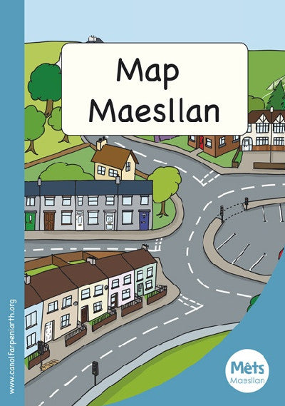 Clawr llyfr / Book cover: Mêts Maesllan: Map Maesllan