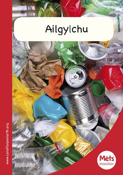 Clawr llyfr / Book cover: Mêts Maesllan: Ailgylchu