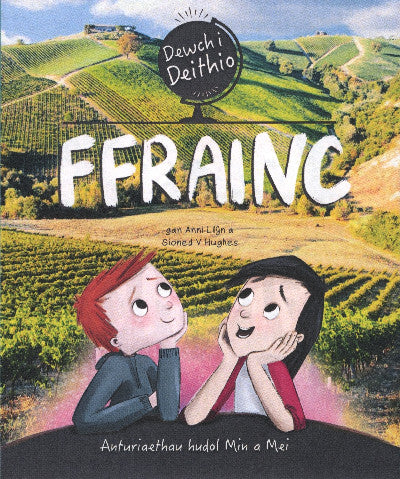 Clawr llyfr / Book cover: Dewch i Deithio: Ffrainc