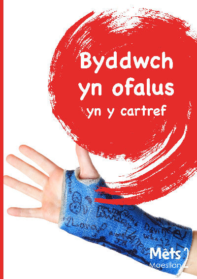 Clawr llyfr / Book cover: Mêts Maesllan 2 - Byddwch yn Ofalus yn y Cartref
