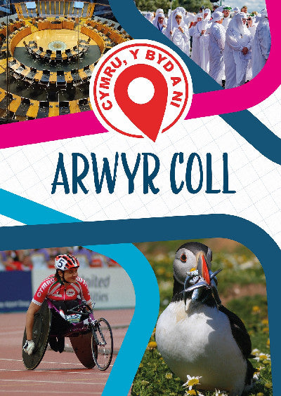 Clawr llyfr / Book cover: Cymru, Y Byd a Ni: Arwyr Coll