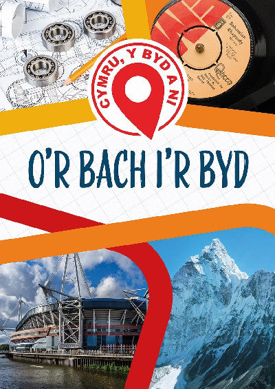 Clawr llyfr / Book cover: Cymru, Y Byd a Ni: O'r Bach I'r Byd