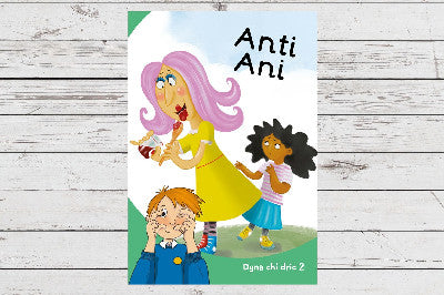 Clawr llyfr / Book cover: Dyna Chi Dric: Anti Ani