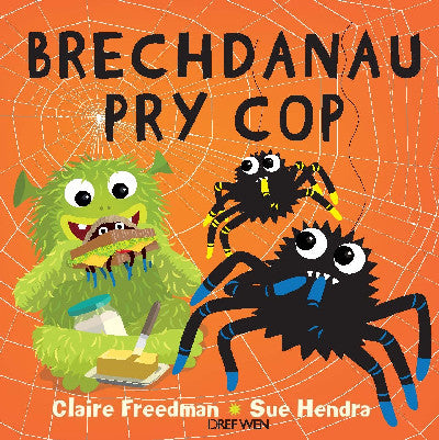 Clawr llyfr / Book cover: Brechdanau Pry Cop