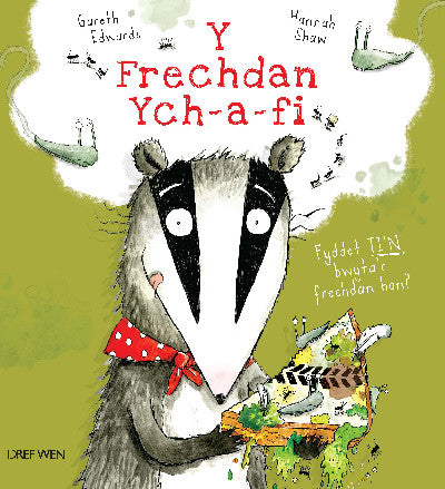 Clawr llyfr / Book cover: Frechdan Ych-A-Fi, Y