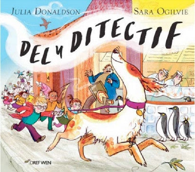 Clawr llyfr / Book cover: Del y Ditectif
