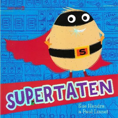 Clawr llyfr / Book cover: Supertaten