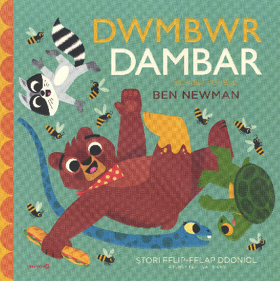 Clawr llyfr / Book cover: Dwmbwr Dambar / Rumble Tumble — Rumble Tumble