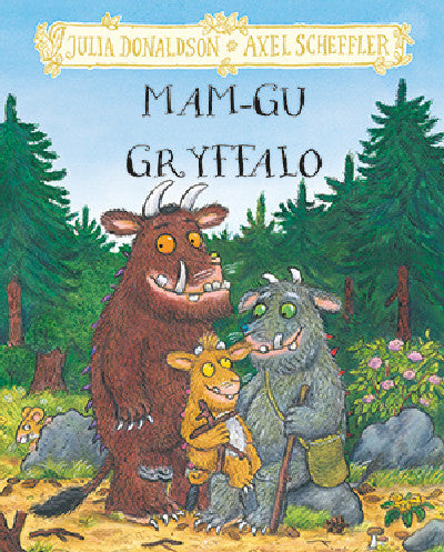 Clawr llyfr / Book cover: Mam-gu Gryffalo