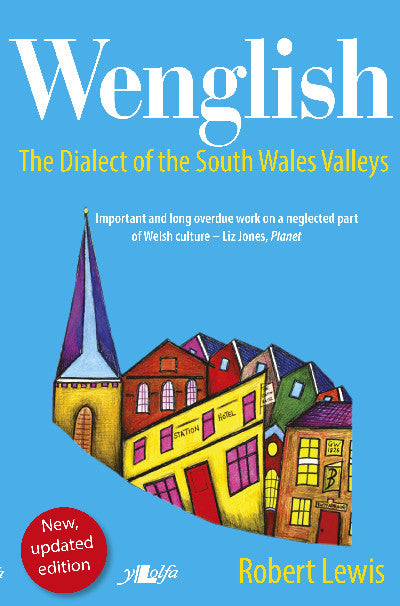 Clawr llyfr / Book cover: Wenglish - The Dialect of the South Wales Valleys