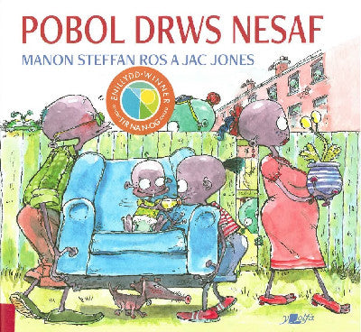 Clawr llyfr / Book cover: Pobol Drws Nesaf