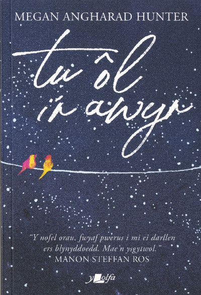 Clawr llyfr / Book cover: Tu Ôl i'r Awyr