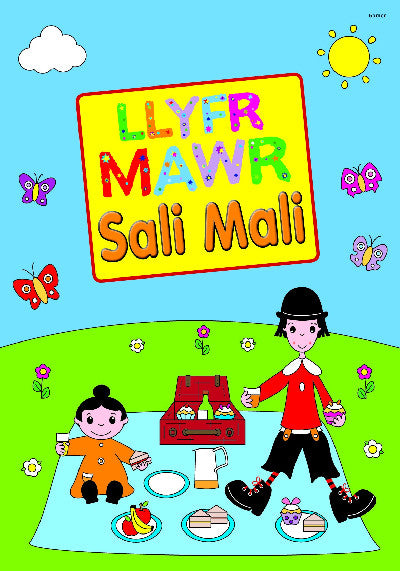 Clawr llyfr / Book cover: Llyfr Mawr Sali Mali