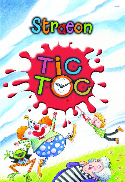 Clawr llyfr / Book cover: Straeon Tic Toc