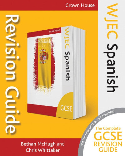 Clawr llyfr / Book cover: WJEC GCSE Spanish: Revision Guide