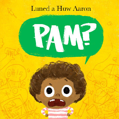 Clawr llyfr / Book cover: Pam?