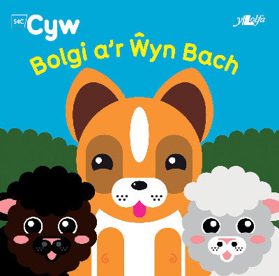 Clawr llyfr / Book cover: Cyfres Cyw: Bolgi a'r Ŵyn Bach
