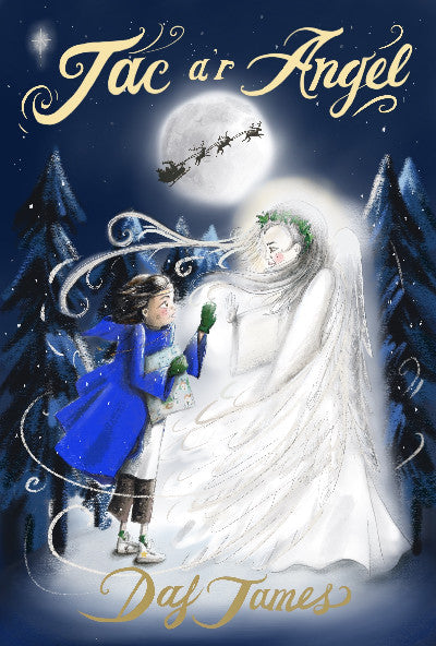 Clawr llyfr / Book cover: Jac a'r Angel