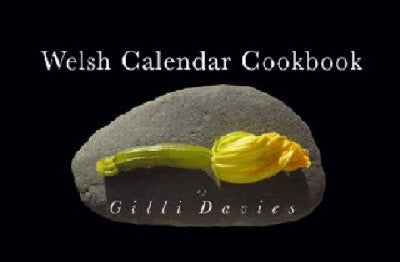 Clawr llyfr / Book cover: Welsh Calendar Cookbook