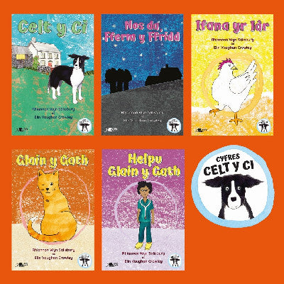 Clawr llyfr / Book cover: Pecyn Celt y Ci