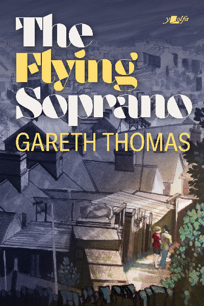 Clawr llyfr / Book cover: The Flying Soprano