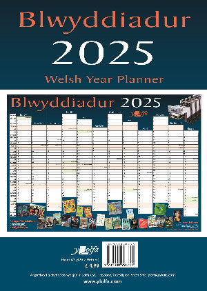 Blwyddiadur 2025 Welsh Year Planner 