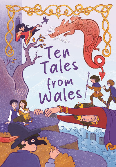 Clawr llyfr / Book cover: Ten Tales from Wales