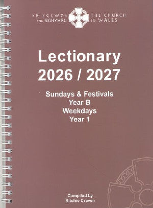 Clawr y llyfr: The Church in Wales Lectionary 2026 - 2027 / Book cover: The Church in Wales Lectionary 2026 - 2027